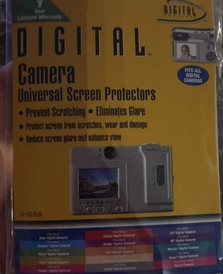 Digital Camera Universal Screen Protectors, SP-60 (1) Pack  - Image 1 of 3