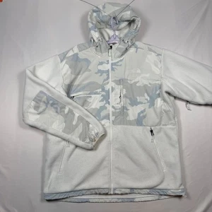 The North Face Recycled Polartec Full Zip Hooded Fleece Jacket Camo XL LESEN - Bild 1 von 13