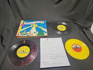 Vtg Set Of 8 Childrens TOPS Records,A VOCO, and Golden Records 1950's 45rpm - Picture 1 of 15