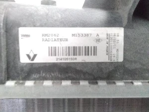 214105150R radiatore acqua per RENAULT MEGANE III BERLINA 5 P 2008 822536 - Picture 1 of 1