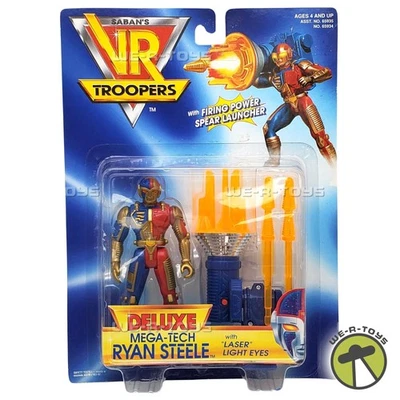 Figura de acción Saban's VR Troopers Deluxe Mega-Tech Ryan Steele No. 65934 NRFP Foto 1 de 4