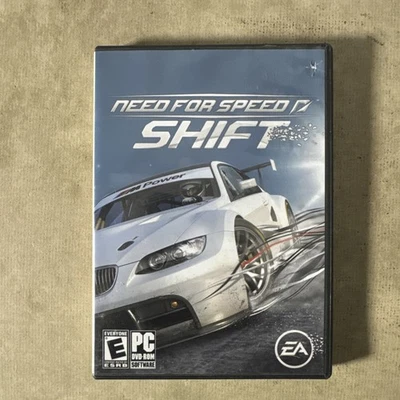 Need For Speed Shift (PC, DVD-ROM SOFTWARE 2009) EA, Rated E-Everyone, w/ Manual - Image 1 of 4
