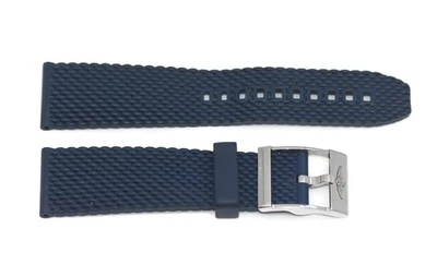 Breitling Blue Rubber Strap 24mm - Image 1 of 2