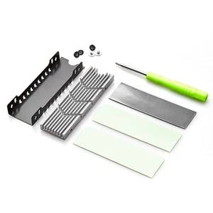 M.2Pro 2280 NVMe KüHlköRper M.2Pro SSD KüHlköRper WäRmeleitpad Aluminium Wä6622 - Afbeelding 1 van 7