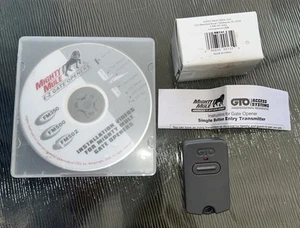 GTO RB741 Mighty Mule Remote Control Install DVD For FM350 FM500 FM502 Openers - Picture 1 of 5