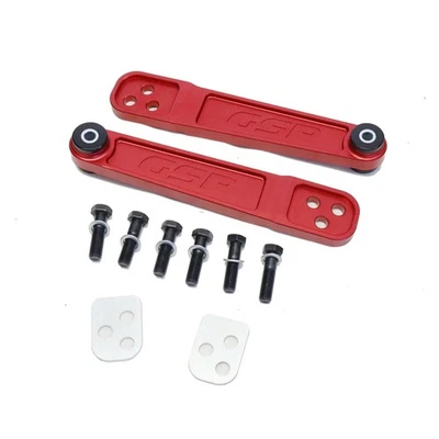 GodSpeed GSP Red Rear LCA Lower Control Arms for Acura RSX & Type S 02-06 New - Image 1 of 2