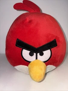 Juguete de peluche de peluche rojo Angry Bird grande 10” Rovio Ent. Corp Toy Factory - Imagen 1 de 12