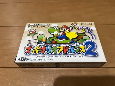 Gameboy Advance Super Mario Advance 2 con caja y manual Japón Foto 1 de 4