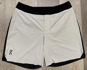 ON Running Men’s Gray/Black Lightweight Athletic Shorts - XL - Picture 1 of 6