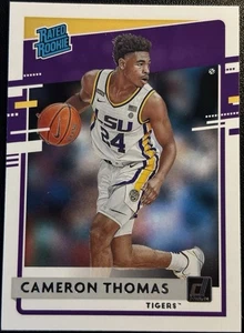 2021-22 Panini Donruss Rated ROOKIE Cameron Johnson #40 LSU Tigers Card! - Foto 1 di 2