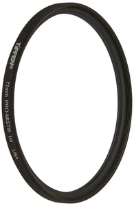 77Mm Black Camera Lens Filter Pro Mist Softens Wrinkles And Lowers Contrast - Picture 1 of 3