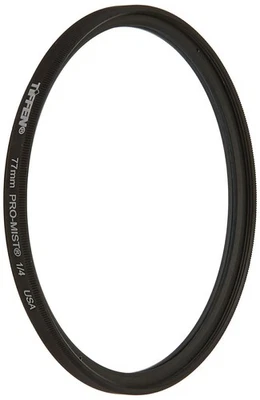 77Mm Black Camera Lens Filter Pro Mist Softens Wrinkles And Lowers Contrast - Image 1 of 3