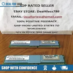 HP 413015-B21/398709-071/416474-001- 16GB DIMM PC2-5300 2x8GB DDR2 Memory Kit - Picture 1 of 4