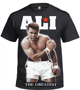 T-Shirt Muhammad Ali Cassius Ton Boxen/Fitnessstudio/Training/Fitness/Bodybuilding/Top - Bild 1 von 4