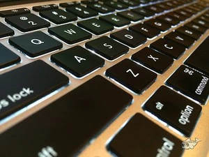 JustKeys Retina Macbook Pro A1502 A1398 A1425 Individual Replacement key - Picture 1 of 55