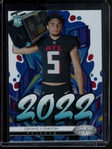 2022 Panini Certified  #2022-B Drake London Rookie RC Falcons - Picture 1 of 2