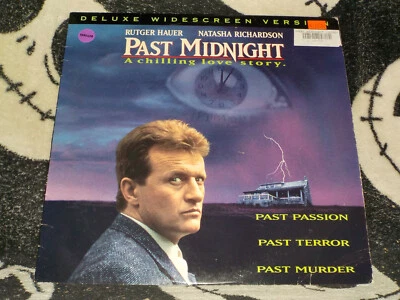 Past Midnight Widescreen Laserdisc LD Rutger Hauer Free Ship $50 Foto 1 de 2