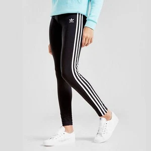 Dides Originals Kids 3 Stripes Tights Trefoil Leggings Sportswear - Picture 1 of 5