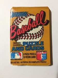 Donruss Baseball Karten 1987 eine ungeöffnete Packung - Bild 1 von 2