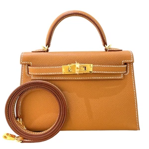 HERMES Mini Kelly 2 B刻 (2023年製) Handbag Japan ookura - Picture 1 of 14
