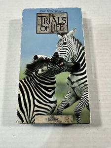 The Trials of Life - VHS Video Tape - David Attenborough Fighting - Picture 1 of 3