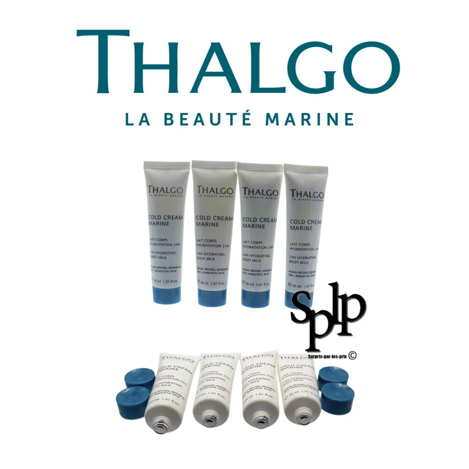 Thalgo Milks Body Hydration 24 heures4 Tubes 30 ML 120 ML New - Image 1 of 1
