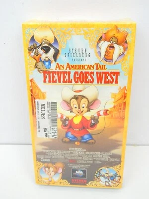 3A An American Tail Fievel Goes West VHS Cartoon Movie New Shrink Wraped - Image 1 of 4