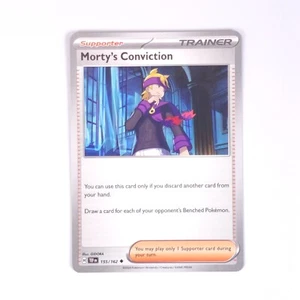 Morty's Conviction 155/162 Pokemon SV05: Temporal Forces Uncommon NM - Picture 1 of 2