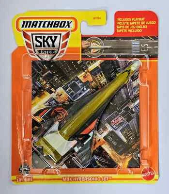 Matchbox Sky Busters MBX Hypersonic Jet Plane With Playmat HVM57 *BRAND NEW* - Image 1 of 2
