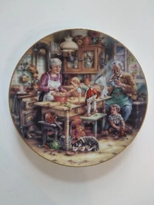 Decorative vintage Christmass wall plate 3 pcs wall hanging - Picture 1 of 5