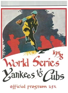 1981 Opie Great World Series Program 1938 Chicago Cubs vs New York Yankees - Picture 1 of 10