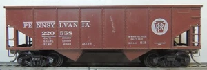 ATHEARN CUSTOM MONTOUR RAILROAD 34' RIBBED SIDE HOPPER RTR KD's CAR # 17407 - Picture 1 of 2