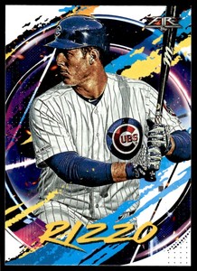 2020 Topps Fire Anthony Rizzo Chicago Cubs #6