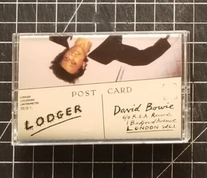 DAVID BOWIE Lodger CASSETTE VG+/VG+ TAPE BRIAN ENO Carlos Alomar TONY VISCONTI - Picture 1 of 4