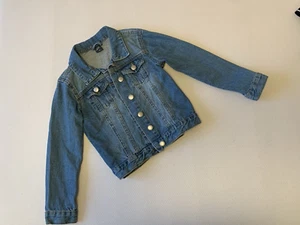 Süße Jeansjacke von Kiki Koko - Gr. 122 - wie neu - Bild 1 von 3