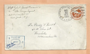 WORLD WAR II  MILITARY MAIL APO 559 / 589 1944  CENSORED - Picture 1 of 1