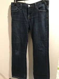 Lucky Brand Women 28 Sweet N Low 31x30 Boot Blue Dungarees Jeans Medium Wash - Picture 1 of 5
