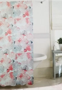 Raymond Waites Bubbles Strawberry Fabric Shower Curtain 72" x 72" NIP - Picture 1 of 11