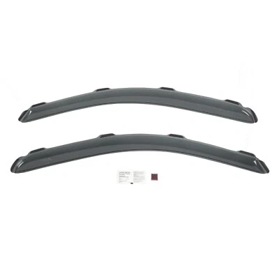 Genuine GM 2014-2018 GMC Sierra Air Deflectors By Lund Front Windows 19302686 - Изображение 1 из 4
