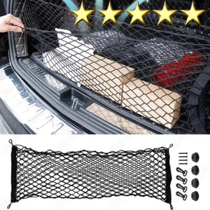 Rear Trunk Envelope Style Mesh Organizer Cargo Net for NISSAN ROGUE 2021-2023 - Picture 1 of 12