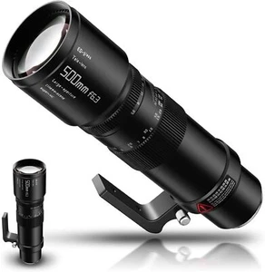 TTartisan 500mm F6.3 Telephoto Mirrorless Lens for Sony E A7 A7R A9 A6600 5C 5R - Picture 1 of 9