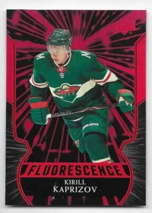 20/21 UPPER DECK SERIES 2 FLUORESCENCE RED (#F1-F40, #FAK-FTS) U-Pick From List - Picture 1 of 10