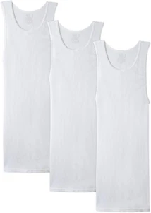 Mens Big and Tall Tag-Free Undershirts - Picture 1 of 5