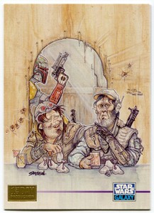 1995 Star Wars Galaxy Series 3 1st Day Production #352 MIKE SMITHSON