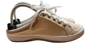 Keds Women's Sneakers Shoes Slip On Tie Size 9 Casual Beige - Picture 1 of 9
