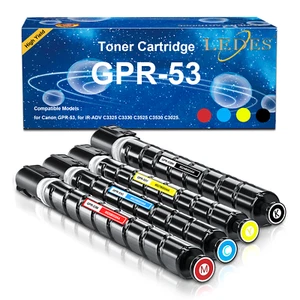 Compatibile per Canon Toner GPR-53 Cartuccia C3325 3330 3525 GPR53 Set Nuovo - Foto 1 di 12