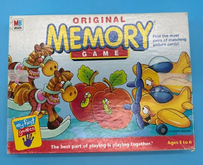 2005 Milton Bradley MB Original Memory Matching Game Missing 1 Card - Image 1 of 4