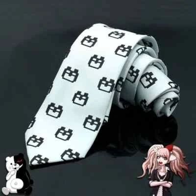 Corbata de disfraz de utilería DANGANRONPA Enoshima Junko Anime Corbata Foto 1 de 4