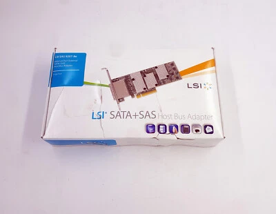 LSI 9207-8E 6GB/s 8-Port External SATA + SAS Host Bus Adapter - Image 1 of 3