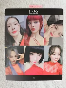 (G)I-DLE I BURN Lucky Photocard Versione Ufficiale Fuoco Rara Limitata 4° Mini - Foto 1 di 6